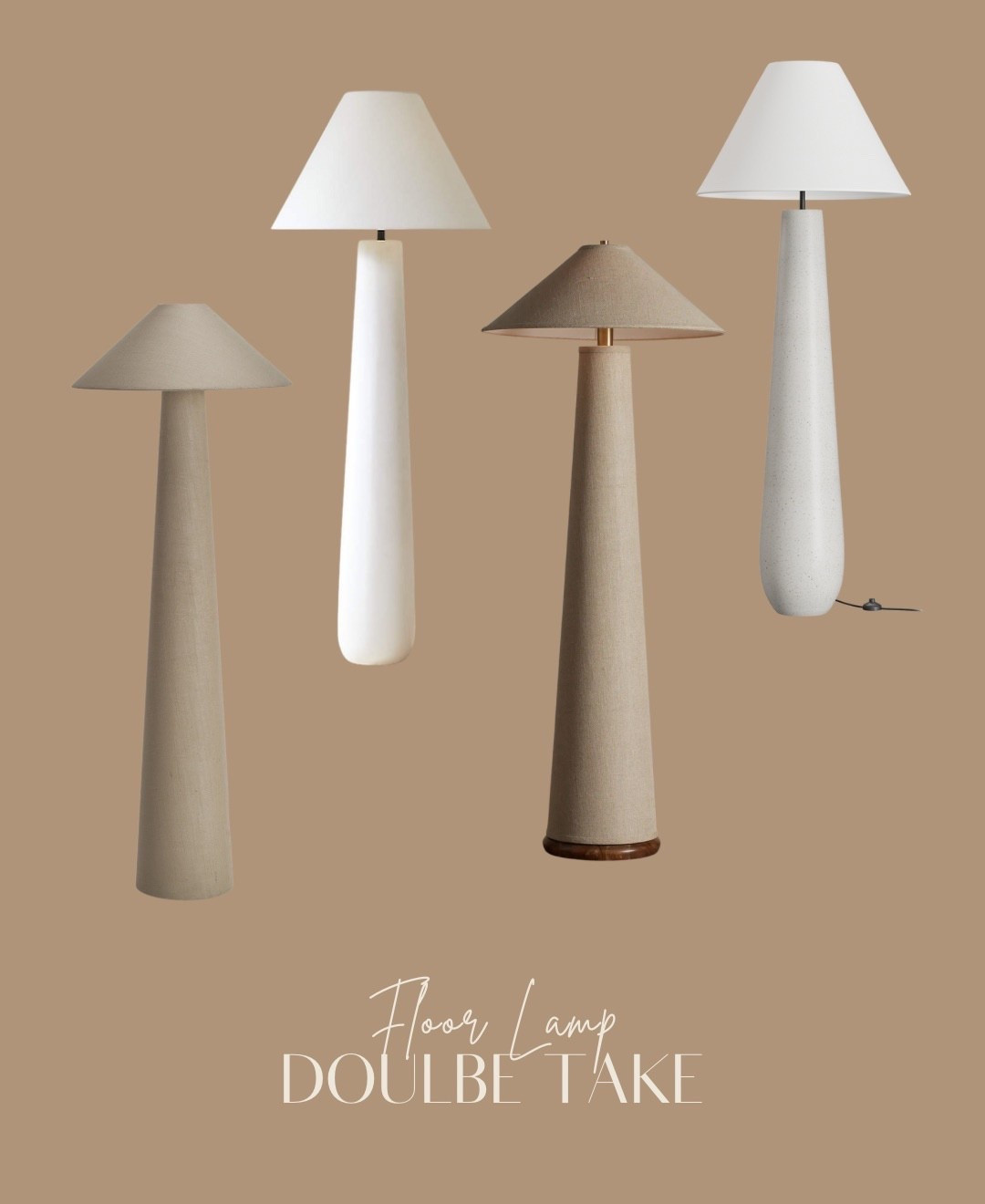 Floor lamp double take.
 One of those pieces that instantly makes a room feel pulled together without trying too hard. Sculptural, soft light, and versatile enough for the living room or bedroom.

Linked the exact one I just purchased from CB2 plus a few similar styles so you can shop the look.

#LTKhome #LTKstyle #CozyCorners #FloorLampFinds #LTKlivingroom #InteriorObsessed #CB2 

#LTKSaleAlert