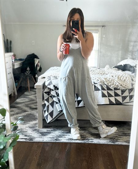 Mom outfit idea. Bump style. 

Romper: small 

Free people, hot shot onesie, bump outfit, sneaker outfit, neutral Nikes, Nike low tops, spring outfit idea, grey hot shot 

#LTKstyletip #LTKfindsunder100 #LTKbump
