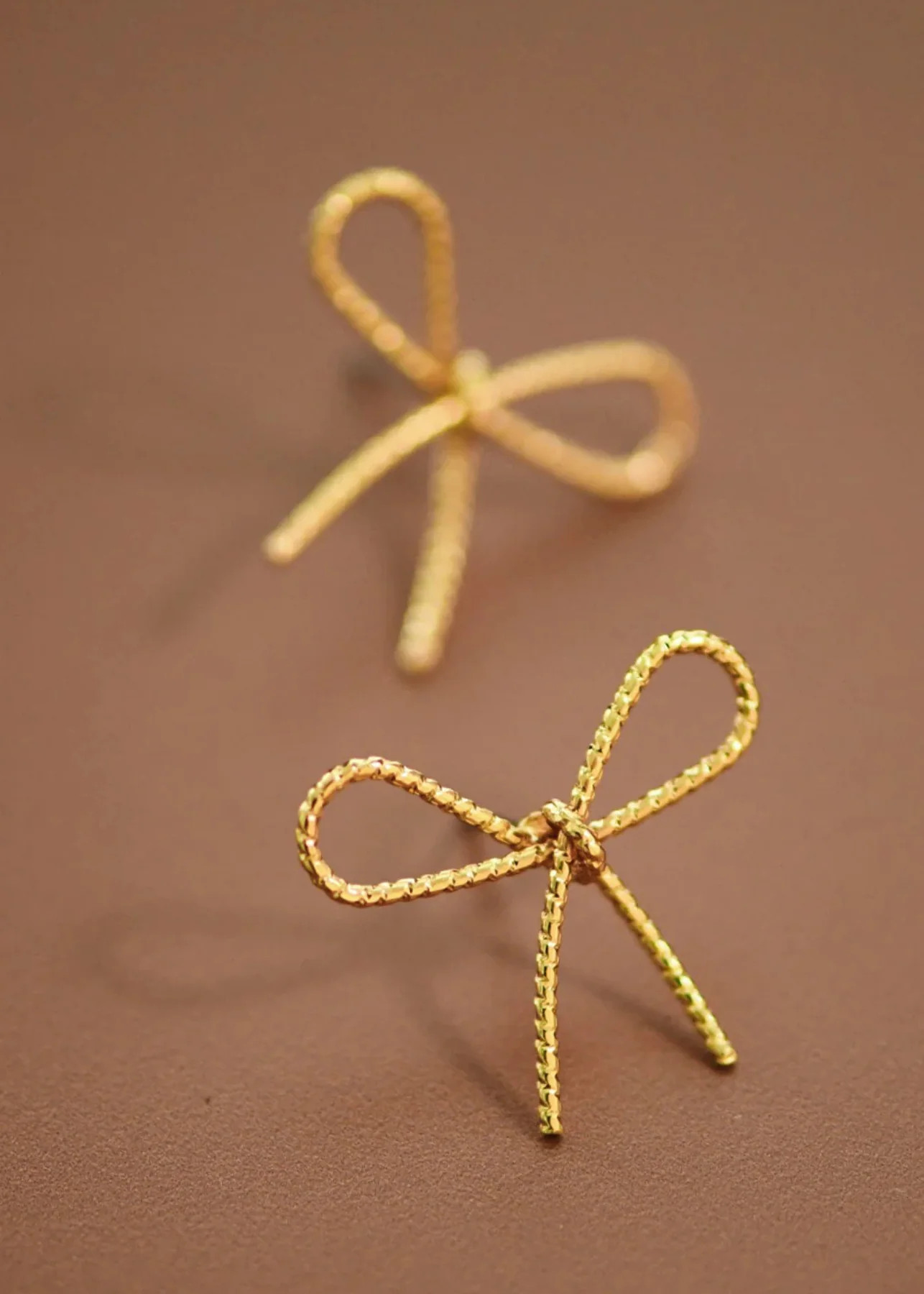 Hadley Bow Stud Earrings | My Sister's Closet Boutique