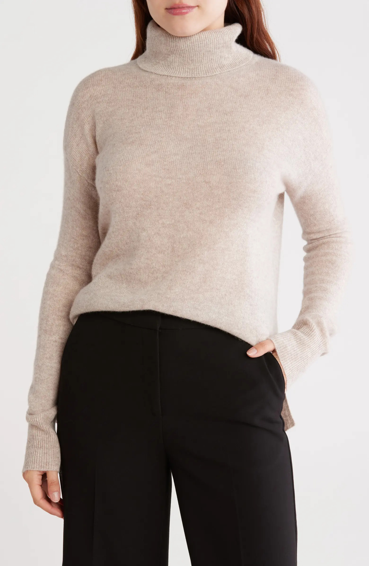 Cashmere Turtleneck Sweater | Nordstrom Rack