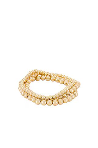 BaubleBar Pisa Bracelet Set of 3 in Gold from Revolve.com | Revolve Clothing (Global)