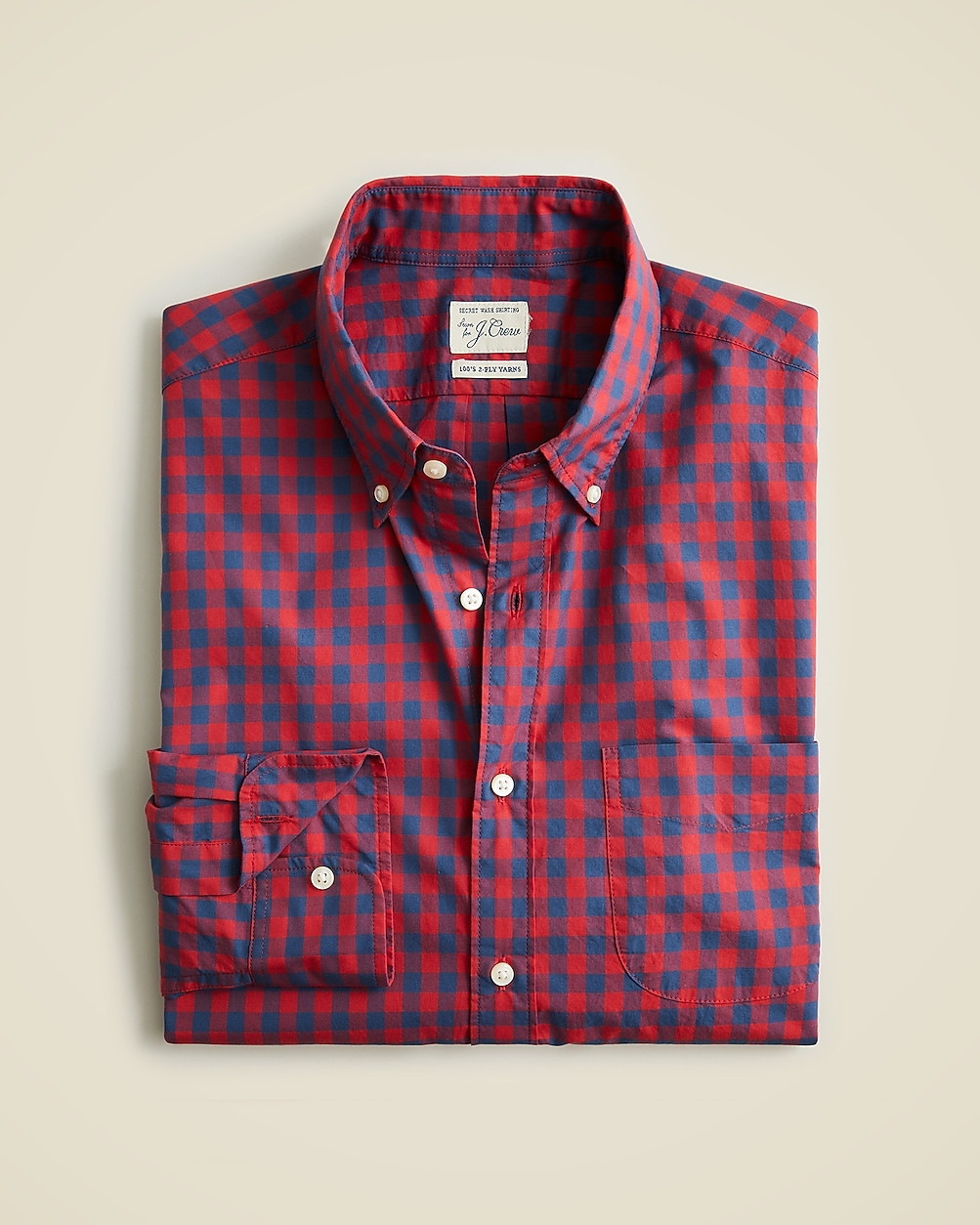 Slim Untucked Secret Wash cotton poplin shirt | J. Crew US
