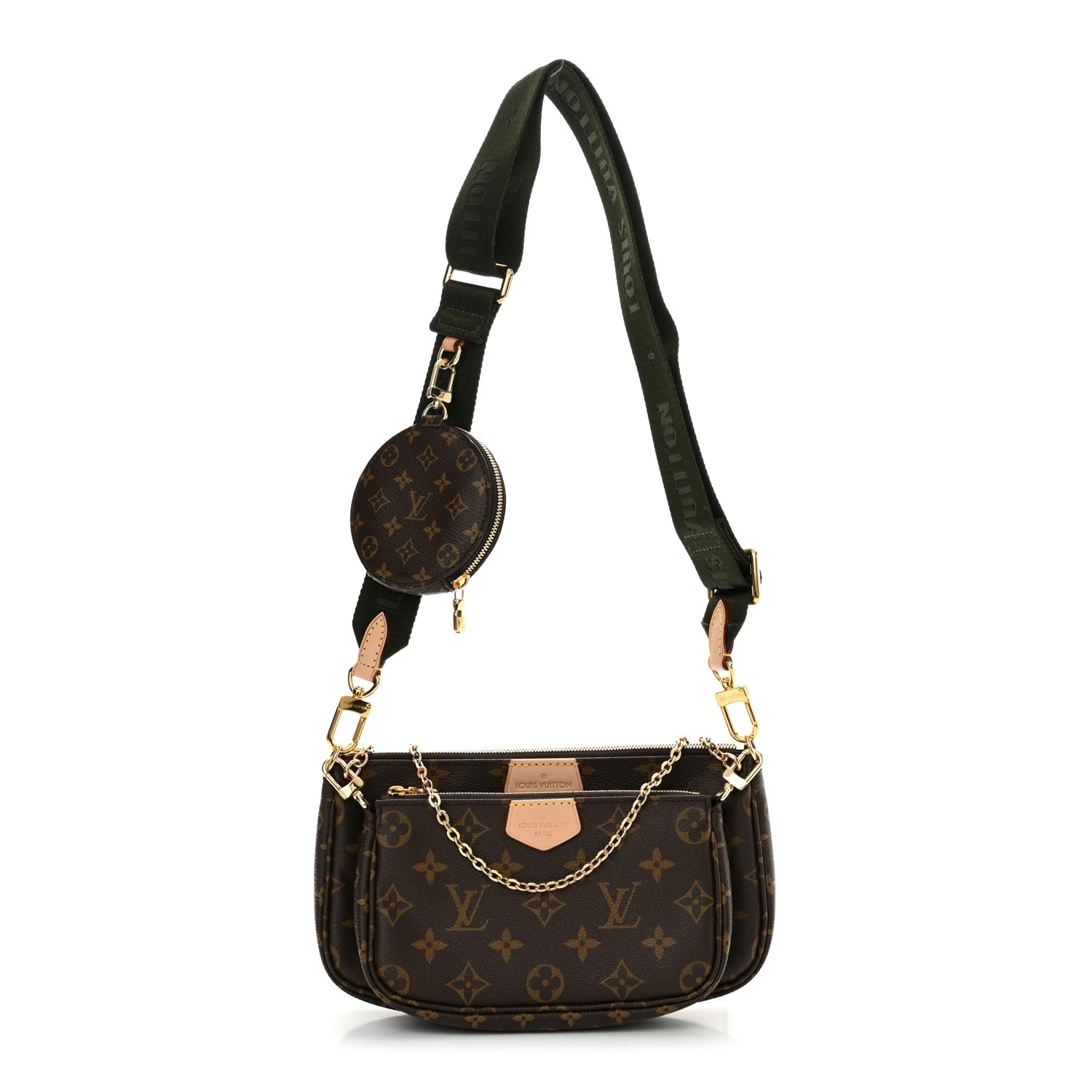 Monogram Multi Pochette Accessories Kaki | FASHIONPHILE (US)