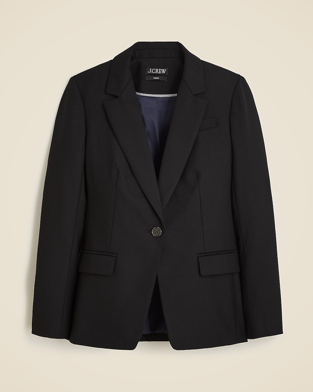 Helena blazer in wool-blend flannel | J. Crew US