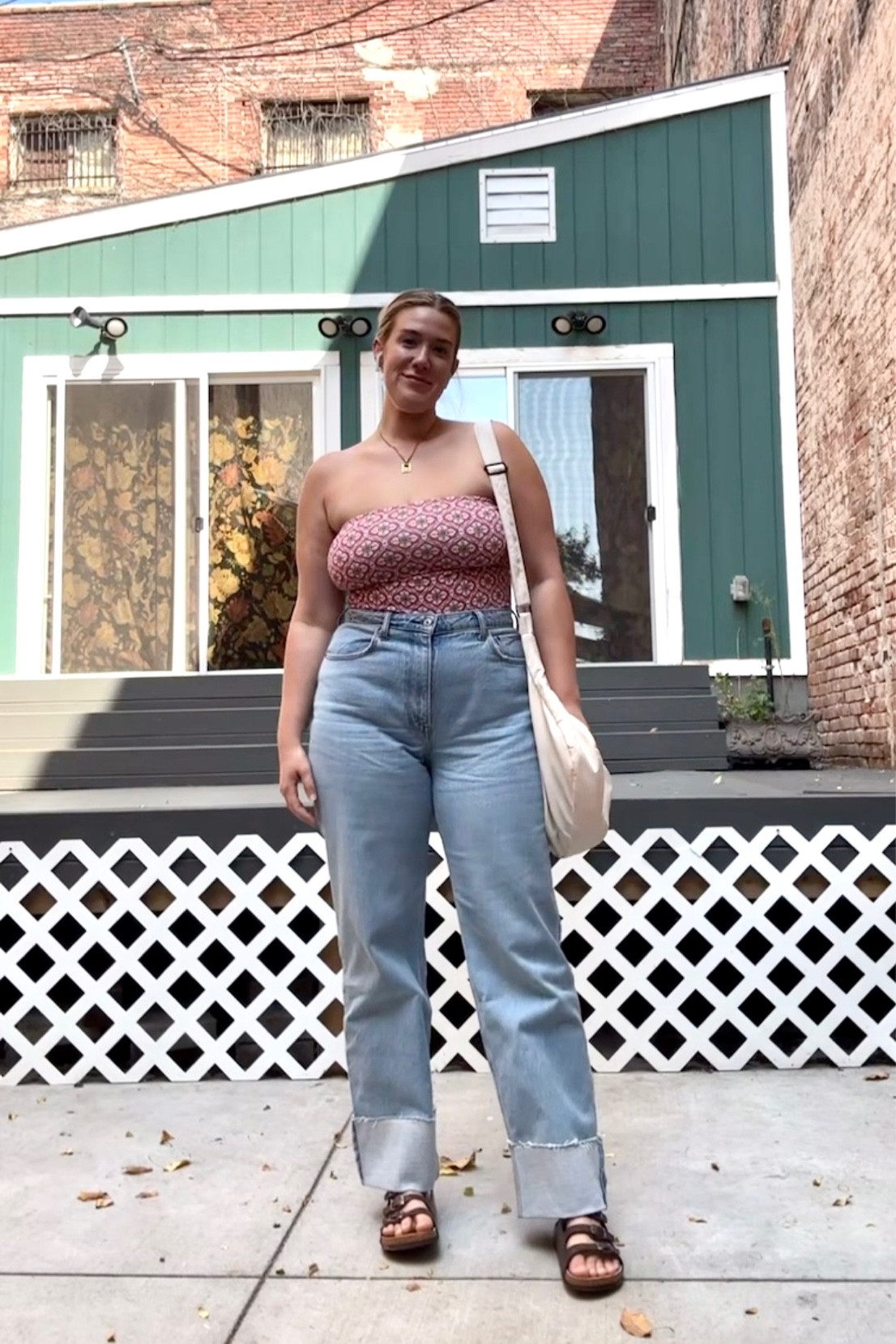 obsessed with these jeans! Love the huge cuff - I’ve been looking for a pair like this forever and SO glad I found these. They’d comfy and the perfect light wash! I always get the curve love stylehands

#LTKmidsize #LTKU #LTKstyletip