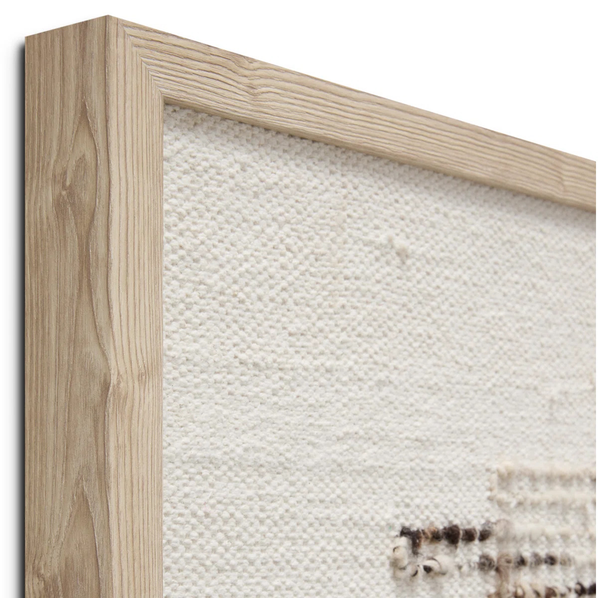 Amber Lewis x Loloi Getty Taupe / Ivory 3'-2" x 3'-6" Wall Art | Wayfair North America