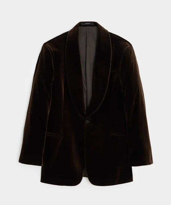 Italian Velvet Dinner Jacket | Todd Snyder