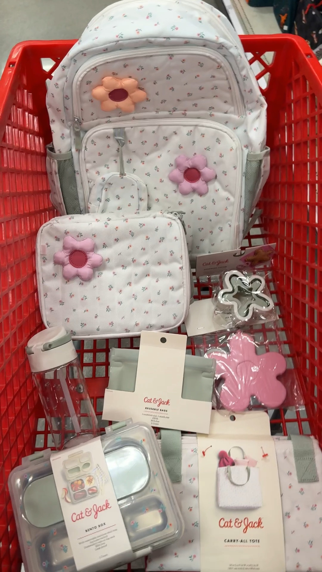 17” floral backpack and lunchbox with matching supplies

#LTKmomlife #LTKKids