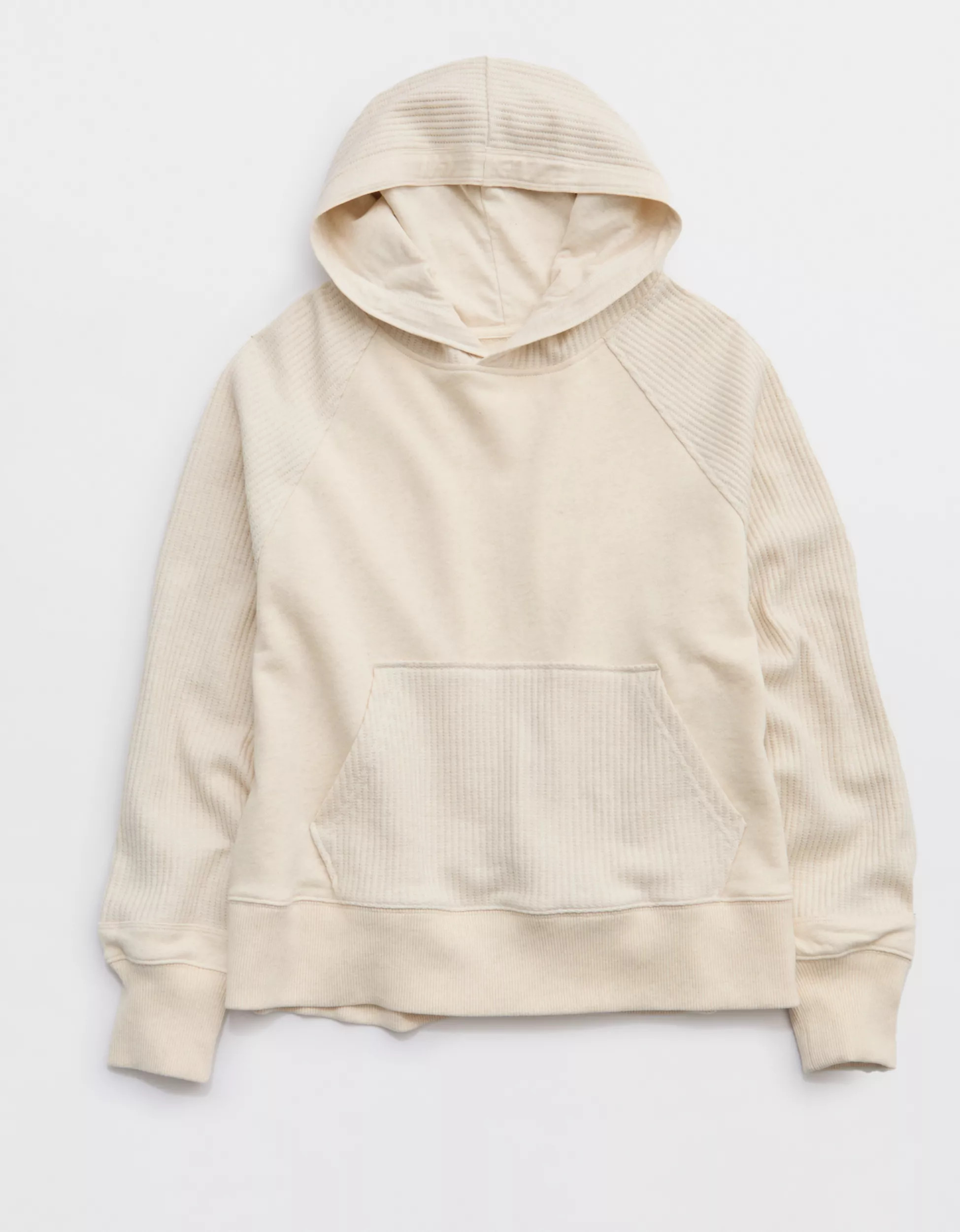Aerie Essential Waffle Hoodie | Aerie