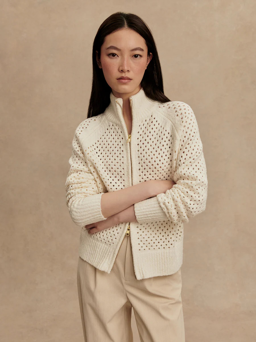 Mandy Boucle Knit Jacket | Varley US | Varley US
