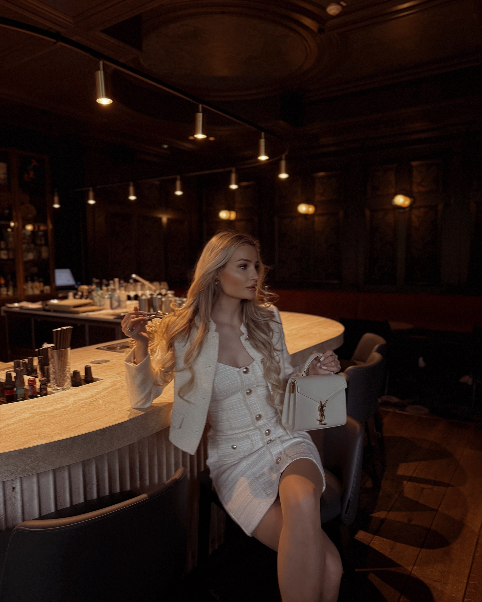 Old money outfit 🤍✨ love this guess dress! 

#oldmoneyaesthetic #guess #guessdress  #LTKdeutschland #LTKguess YSL bag 

#LTKluxury #LTKAroundTheWorld #LTKeurope