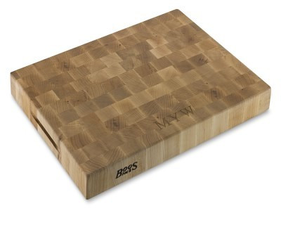 Boos End-Grain Rectangular Chopping Block, Maple | Williams-Sonoma