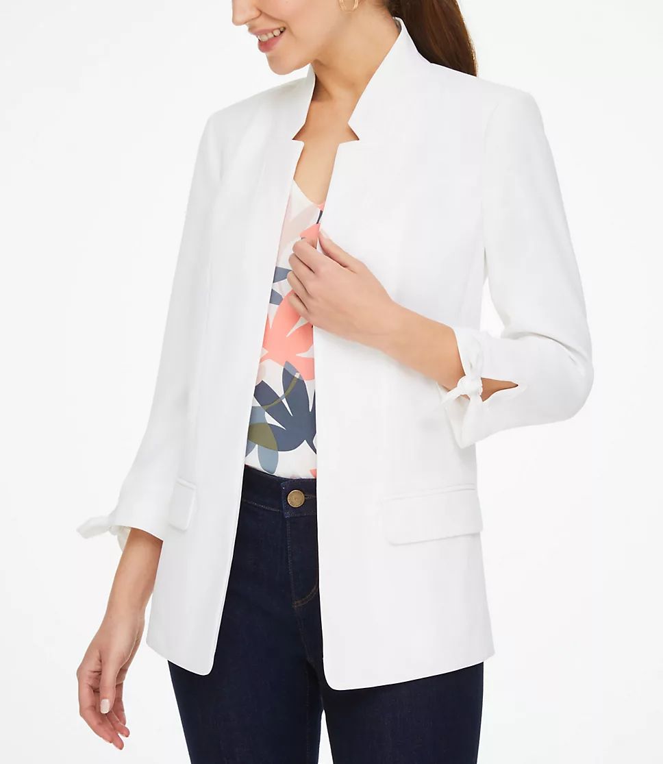 Tie Slv Blazer | LOFT Outlet