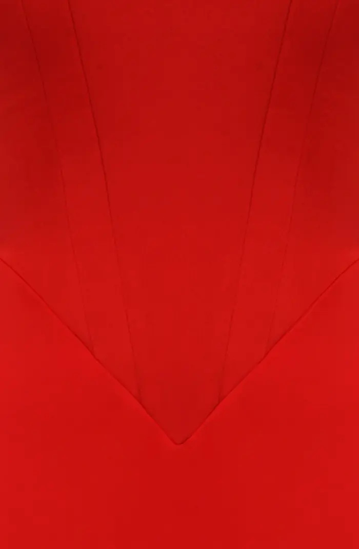 Anais Satin Corset Midi Dress | Nordstrom