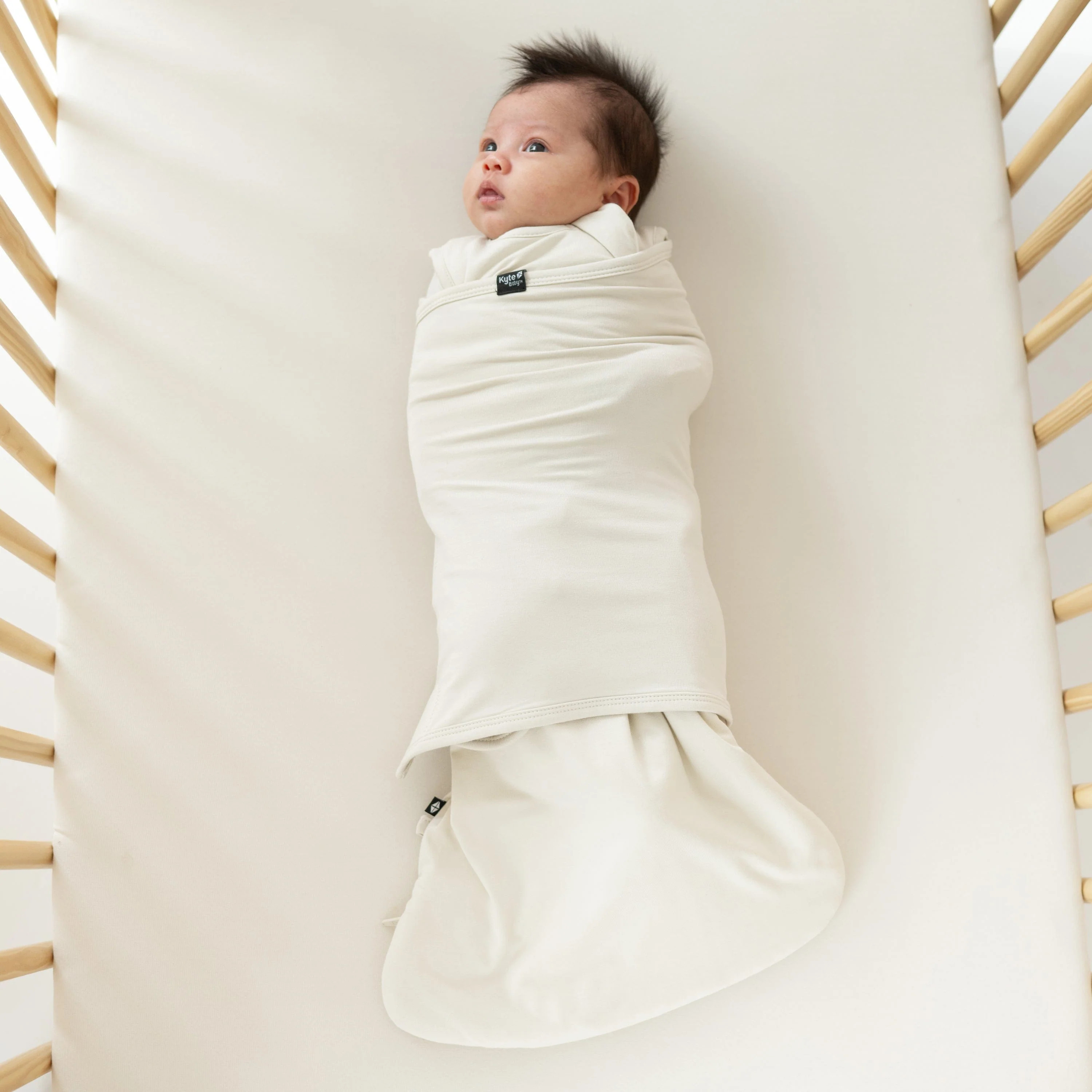Sleep Bag Swaddler in Ecru | Kyte BABY