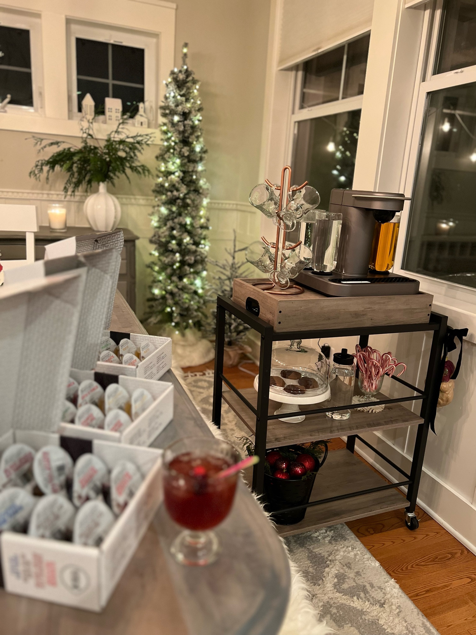 Holiday Entertaining Cocktail Bar Cart with Bartesian Cocktail Maker 

#LTKhome #LTKGiftGuide #LTKHoliday