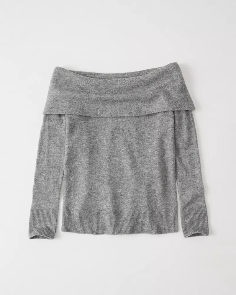 Off-The-Shoulder Sweater | Abercrombie & Fitch US & UK