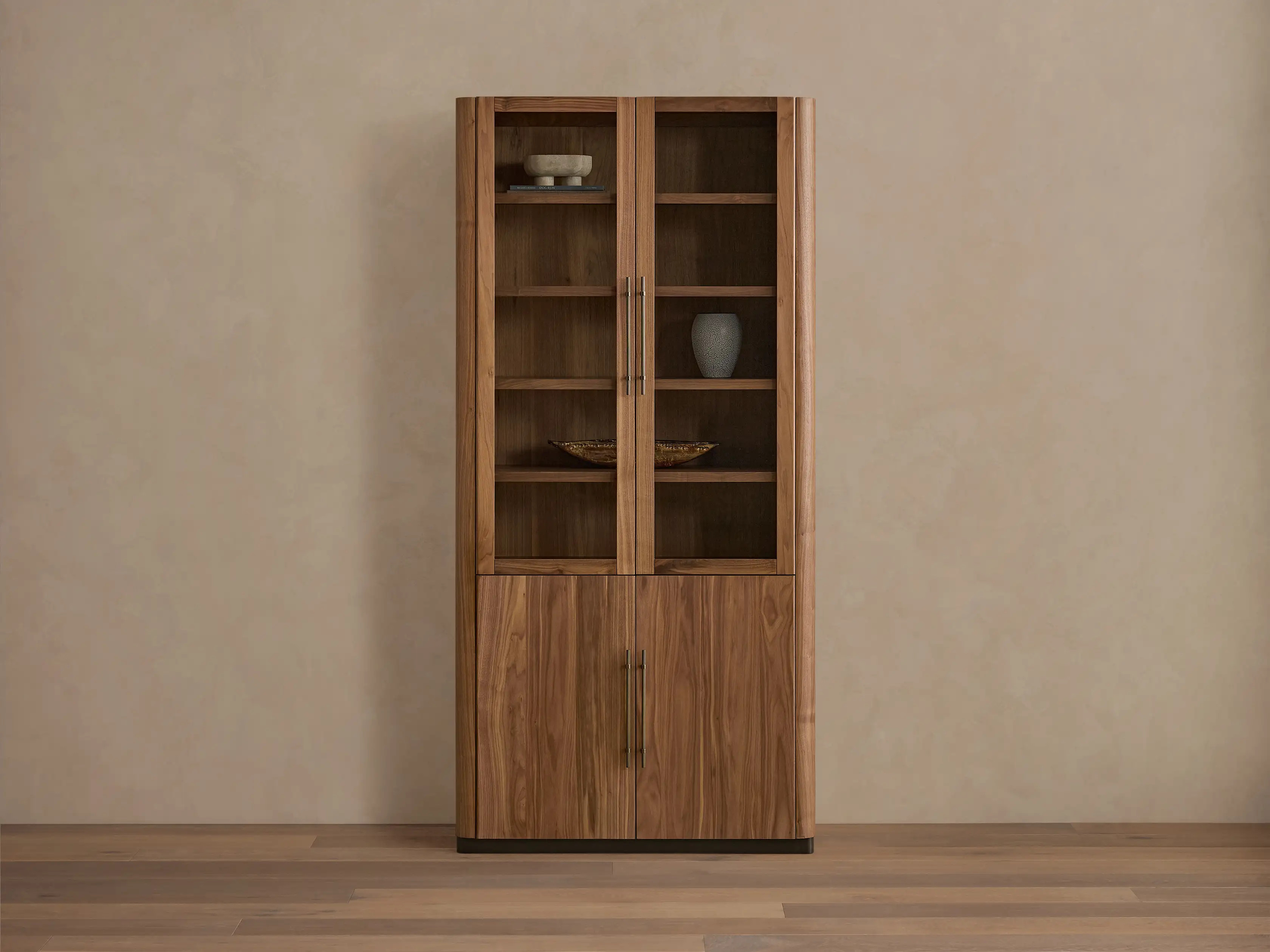 Piermont Modular Glass Cabinet | Arhaus