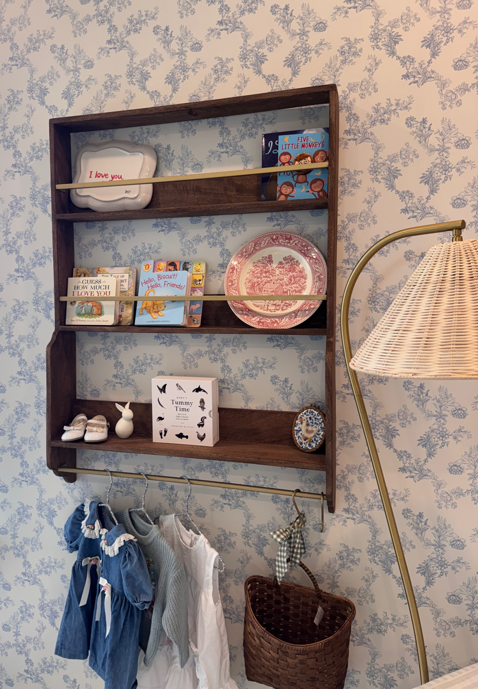 Book shelf of nursery 