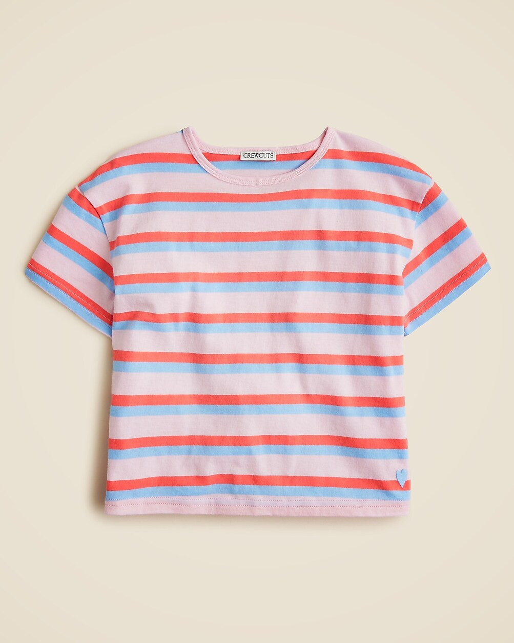 Girls' everyday T-shirt in vintage jersey | J. Crew US