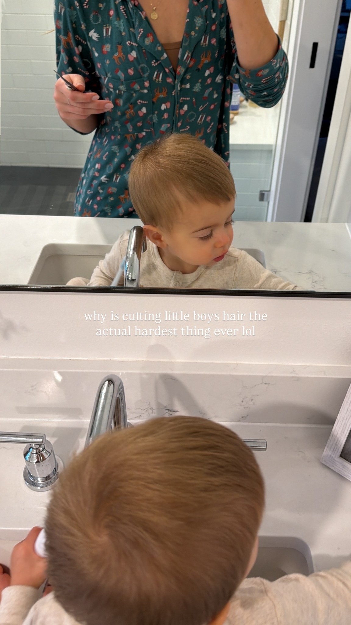 why is cutting little boys hair the actual hardest thing ever lol