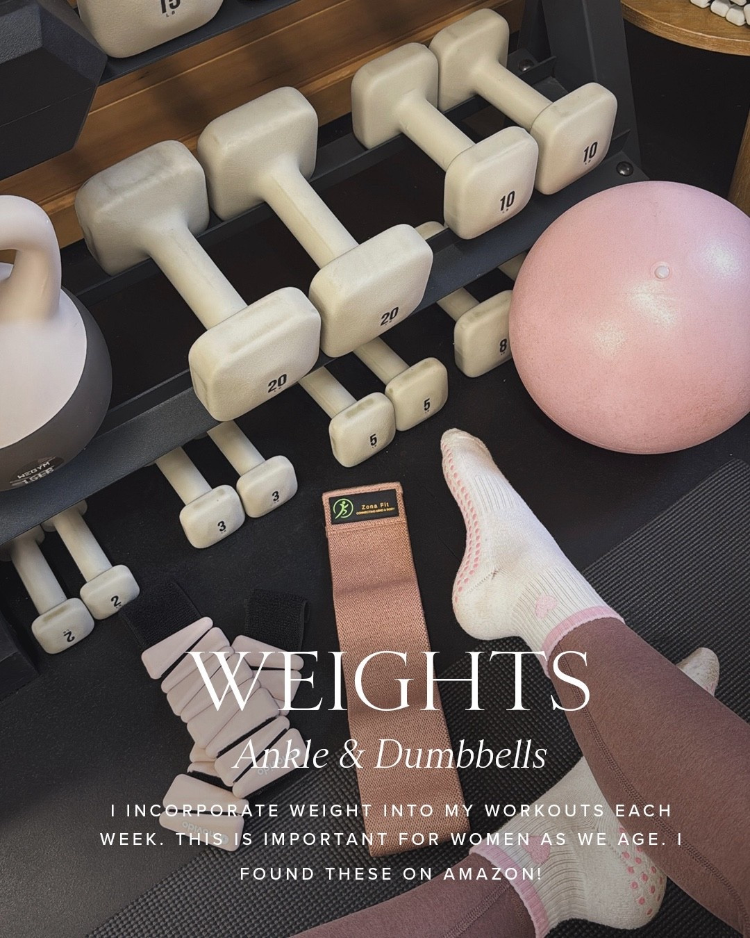 Health and wellness favorites 💪🏻 weights, bands and ball for a home gym. Amazon finds!

#LTKmorningroutine #LTKfitnessgoals #LTKActive