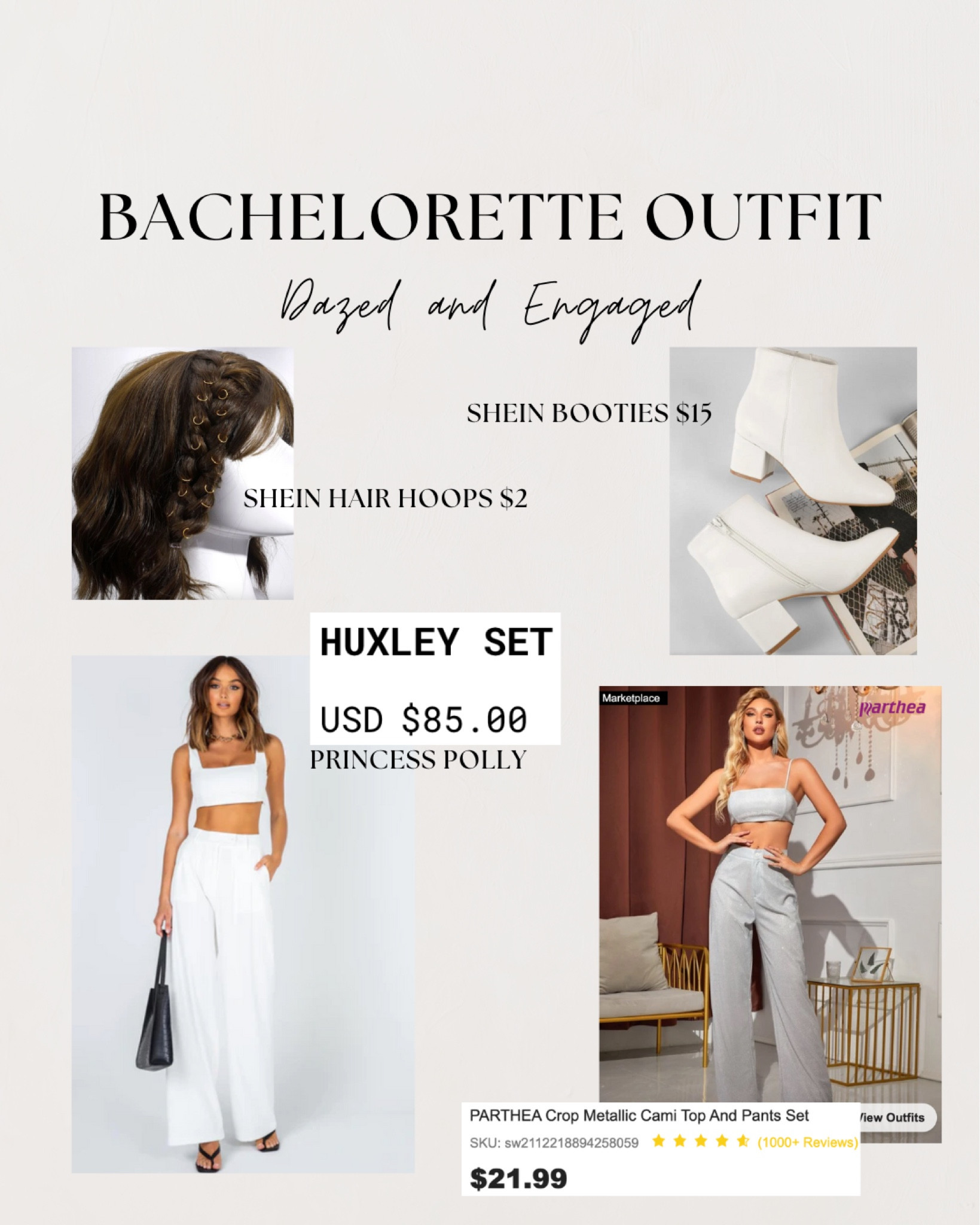 Bachelorette outfit: dazed and engaged! Wanted a fun, sparkly, 70’s/funky theme. Loved being able to mix and match the two sets!!

#LTKwedding #LTKfindsunder100 #LTKmidsize