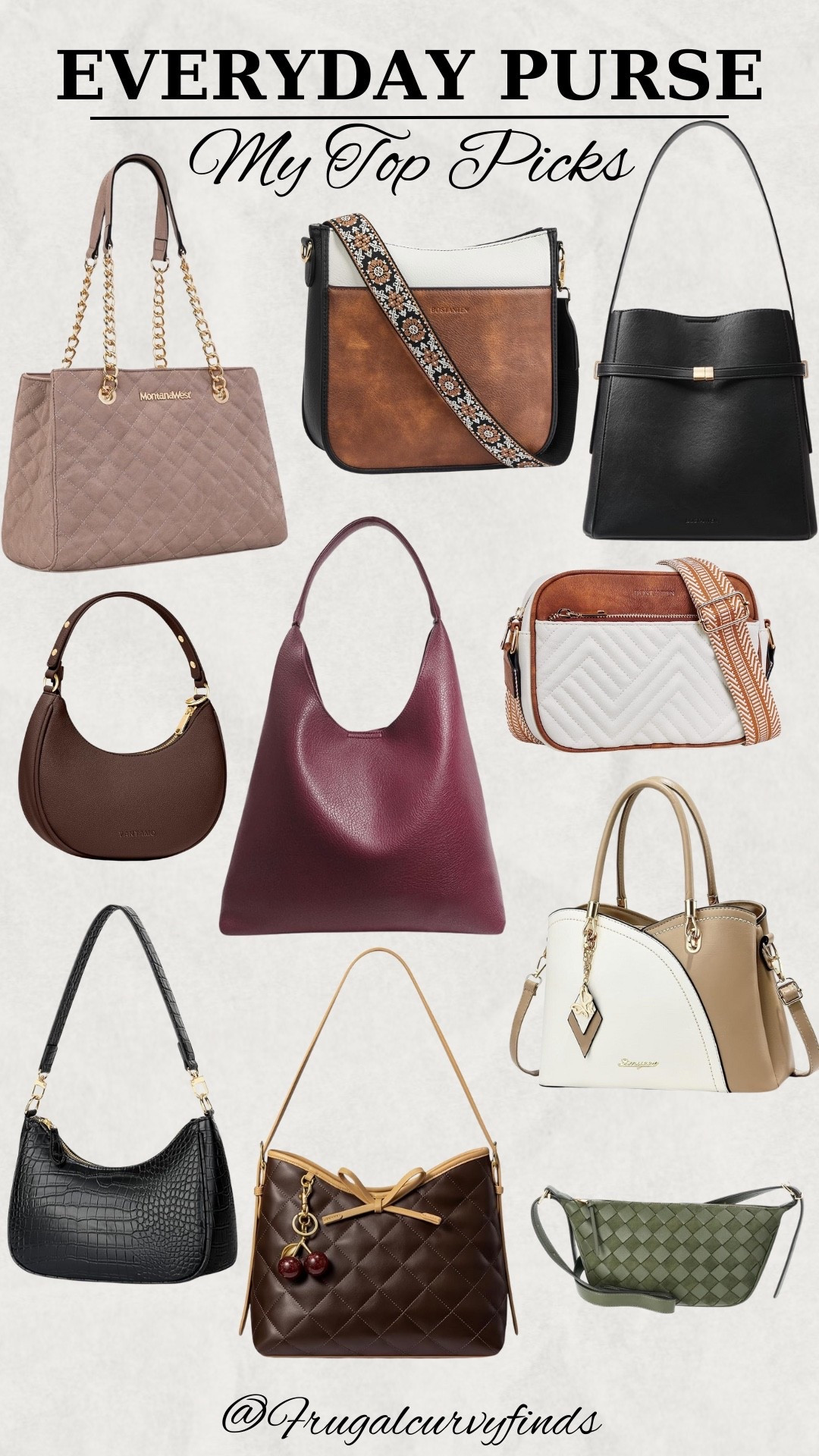 Everyday purses and handbags for women! Tons of different shapes, styles and color options! All under $40 🙌🏻



#LTKmomlife #LTKFindsUnder100 #LTKFindsUnder50