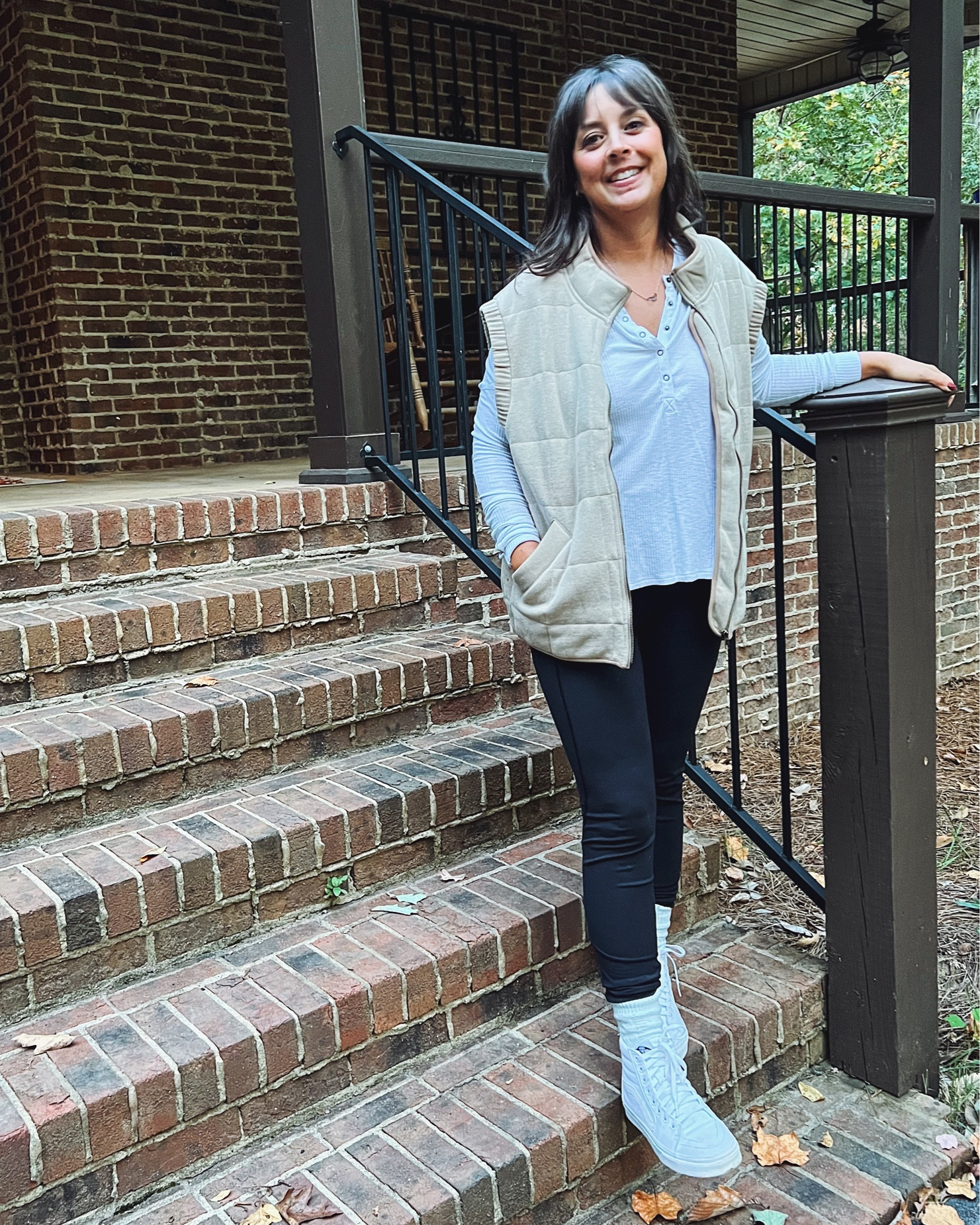 Just found the best staple for this season! This vest is fabulous! 
Covers the bum, has pockets, warm but lightweight! I love it! 


#LTKSeasonal #LTKsalealert #LTKunder50