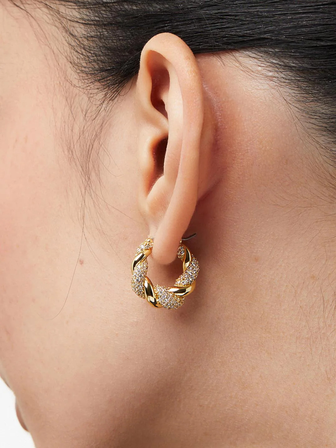 Twisted Hoop Earrings | Ana Luisa