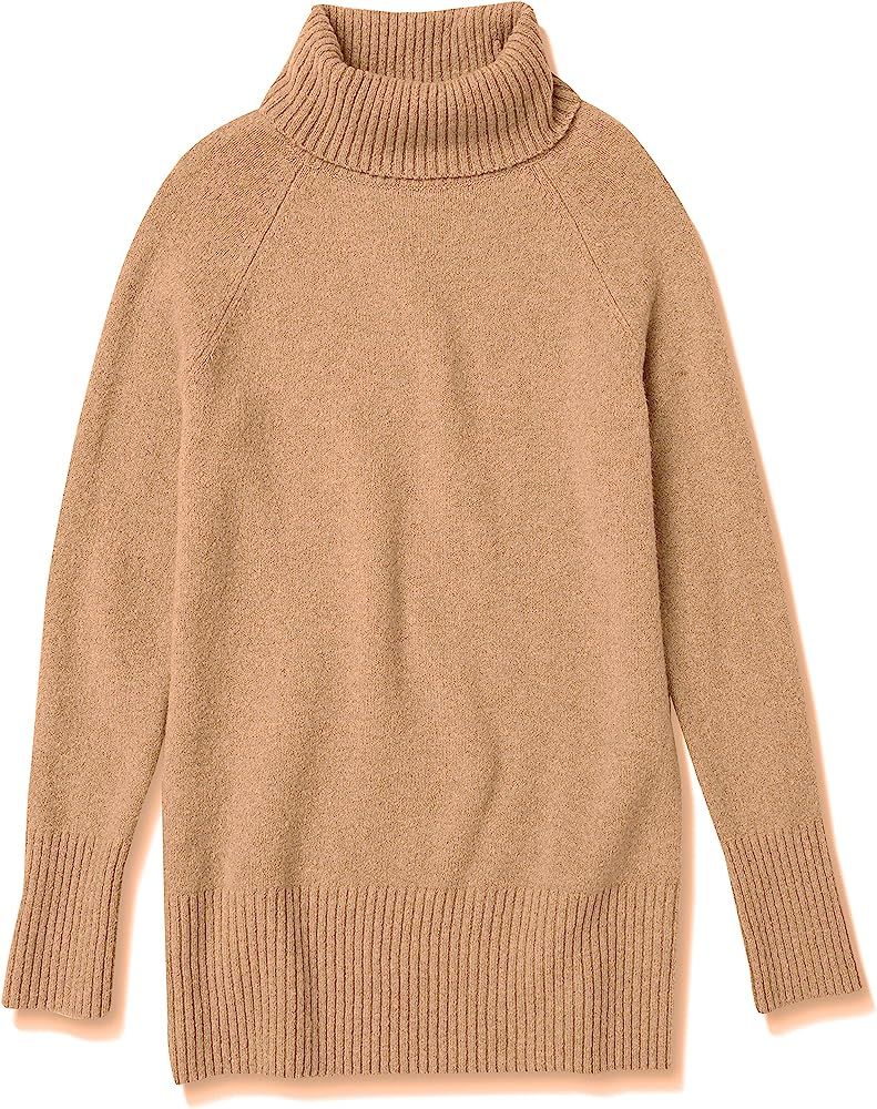 Amazon.com: Goodthreads Women's Boucle Turtleneck Sweater, Black, Medium : Clothing, Shoes & Jewe... | Amazon (US)