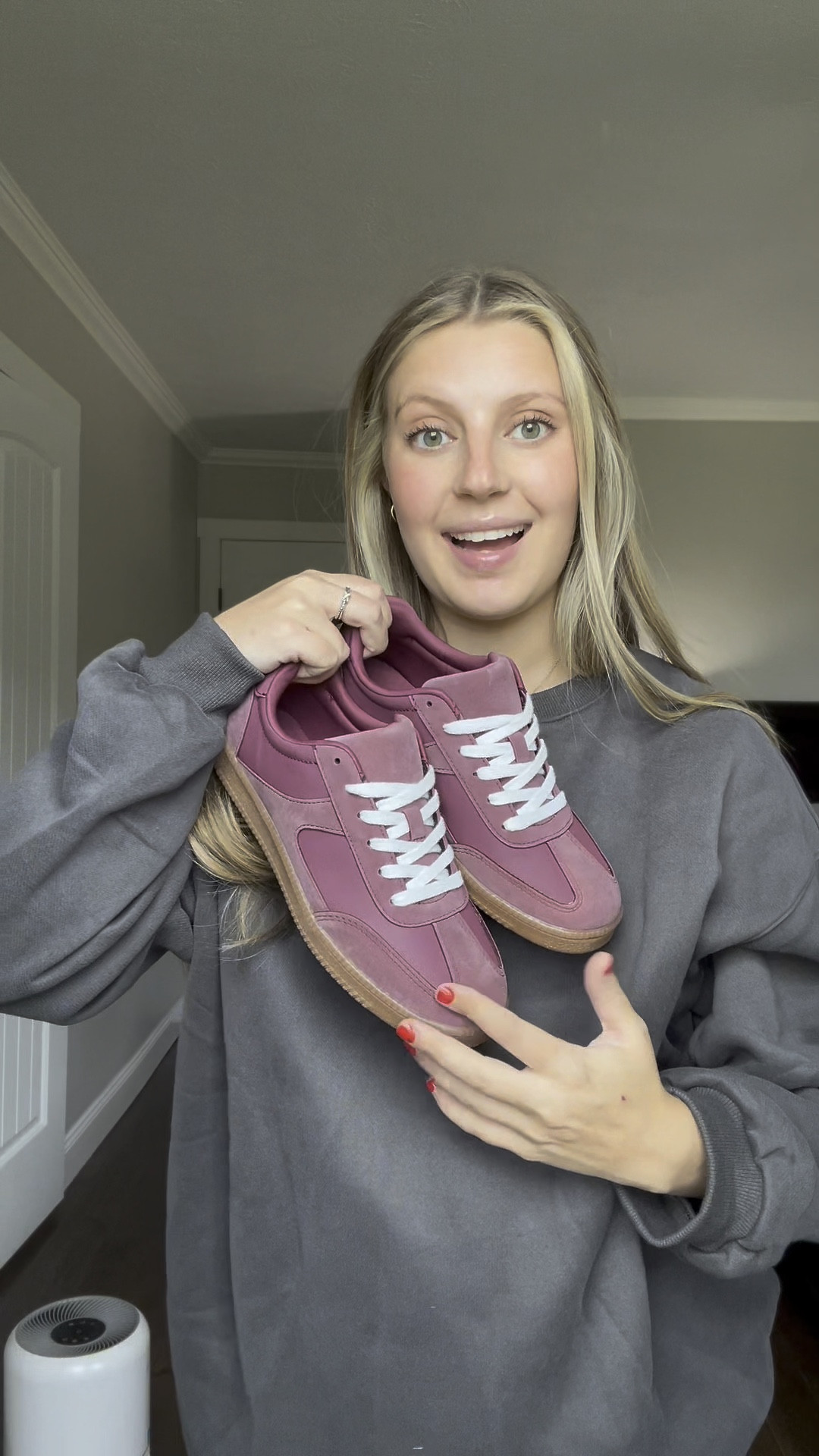 Adidas samba sneaker dupes for $20!! ❤️ true to size 

#LTKStyleTip #LTKVideo #LTKFindsUnder50