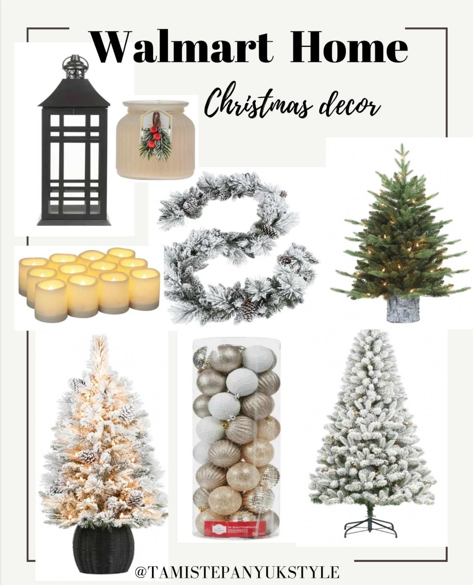 Walmart home Christmas decor

#LTKhome #LTKSeasonal #LTKHoliday
