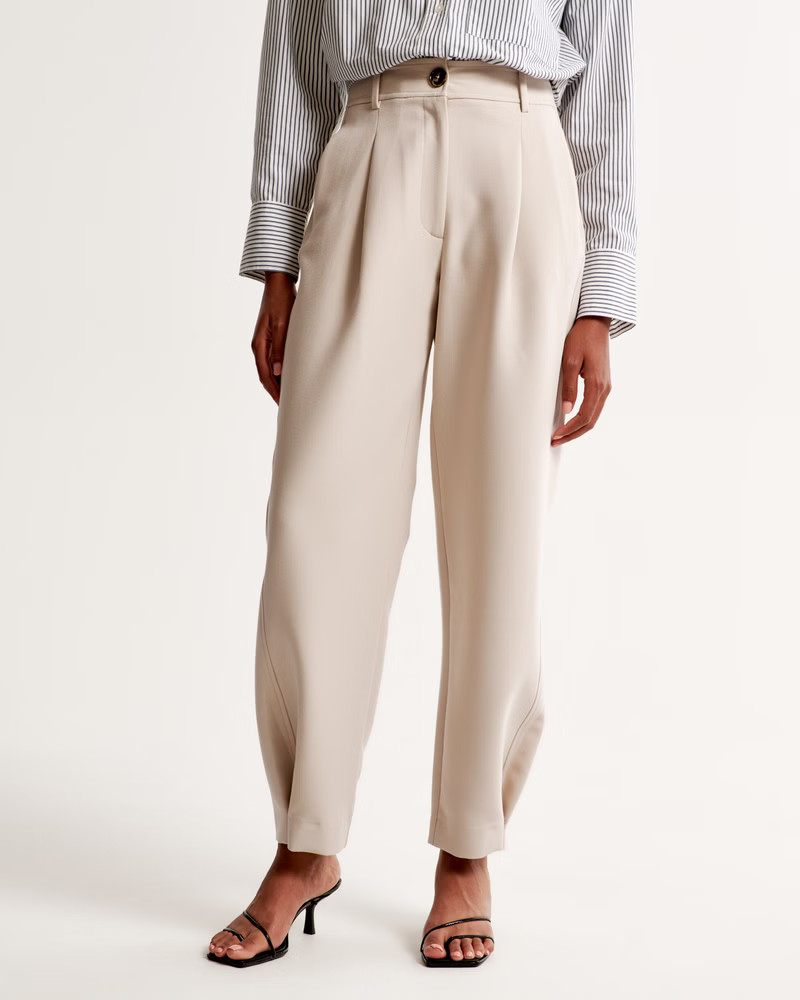 High Rise Taper Pant | Abercrombie & Fitch (US)