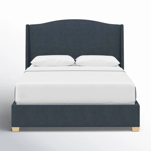 Allis Upholstered Wingback Bed | Wayfair North America