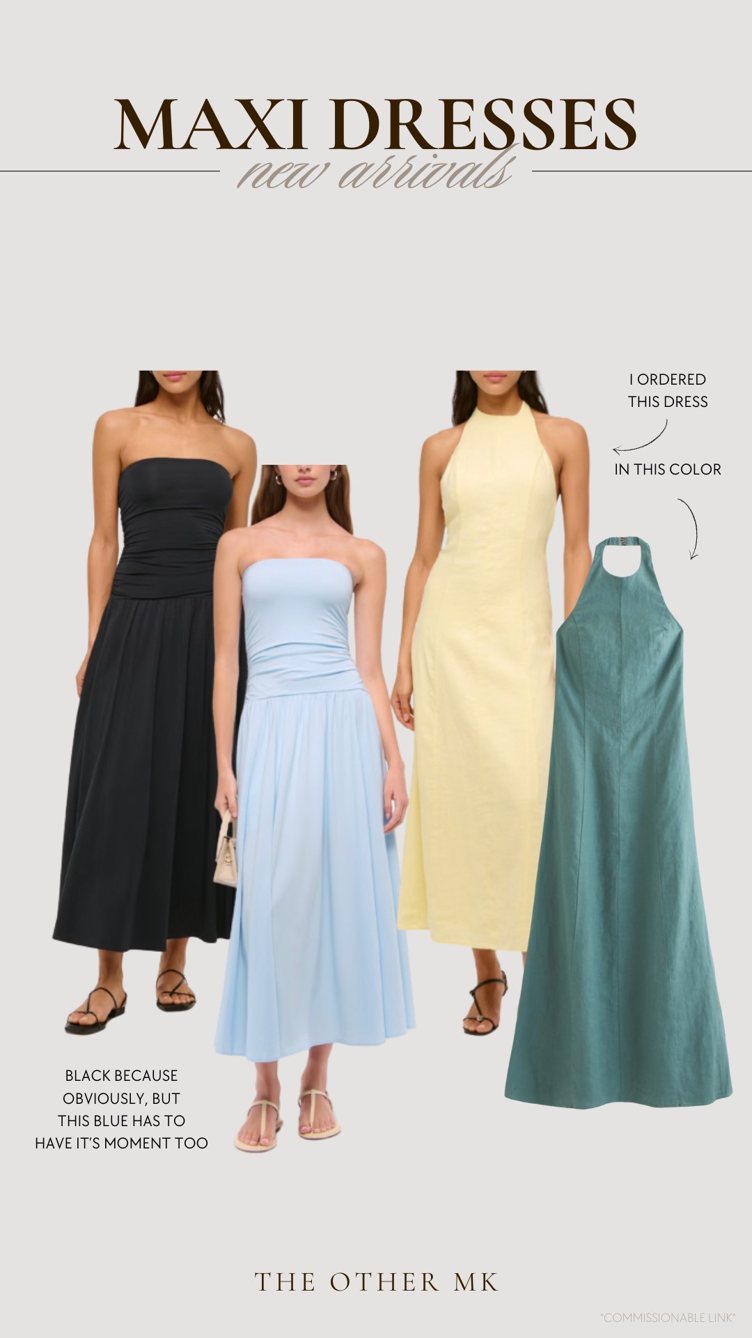 New arrivals - Maxi dresses 

Spring fashion, trendy fashion, midsize fashion, spring dresses, wedding guest dress, brunch dress, date night dress, event dress, chic, fashion, elevated fashion 

#LTKWatchNow #LTKMidsize #LTKStyleTip