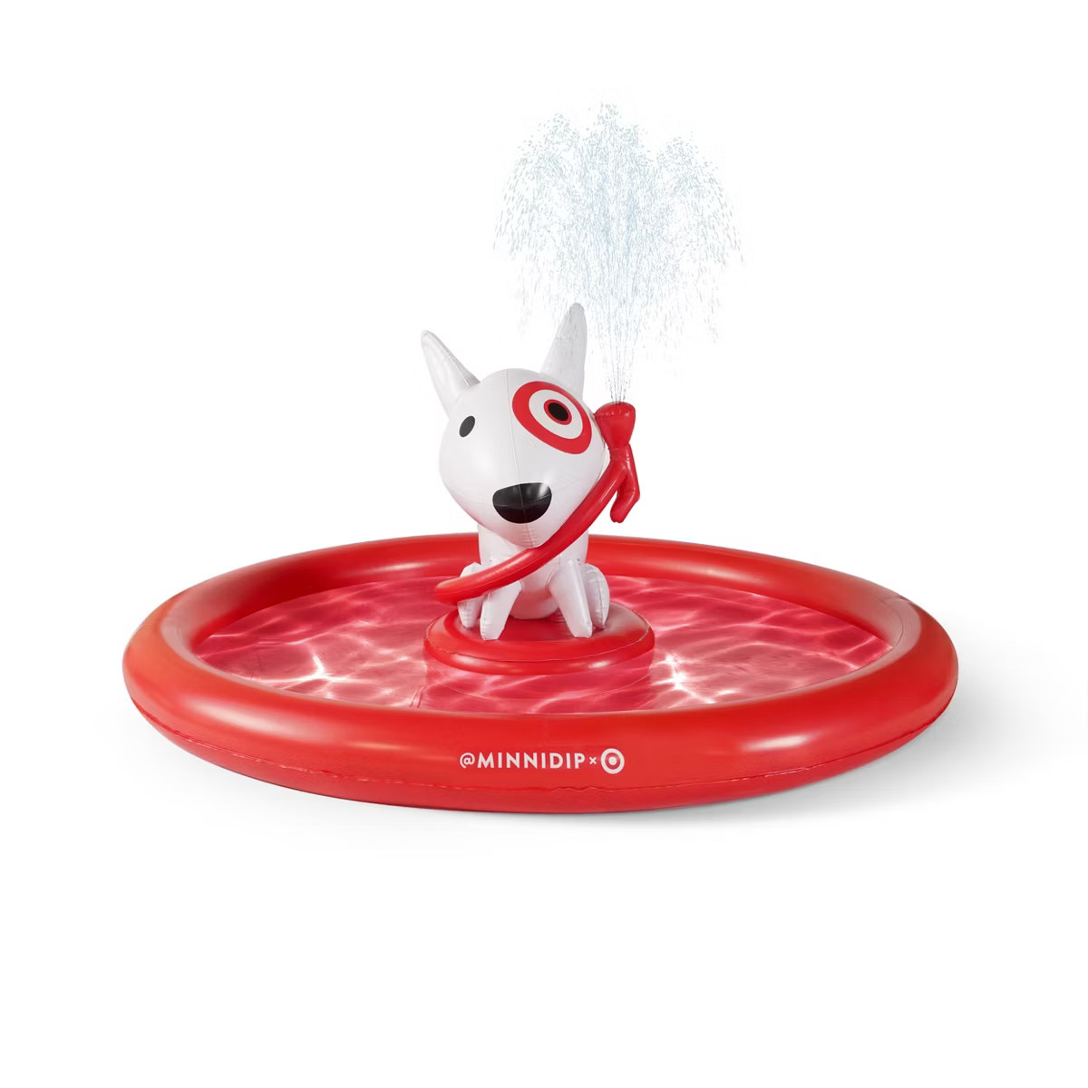 MINNIDIP Target Bullseye Inflatable Fountain Sprinkler | Target