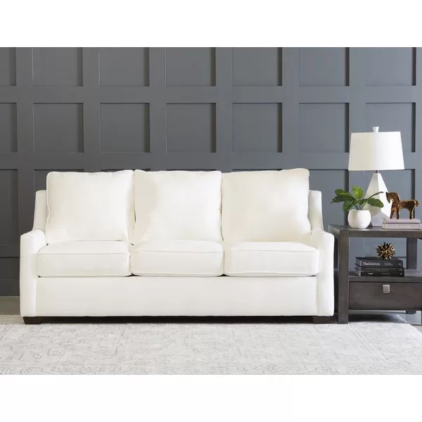 Swifton 80" Square Arm Sofa Bed with Reversible Cushions | Wayfair North America