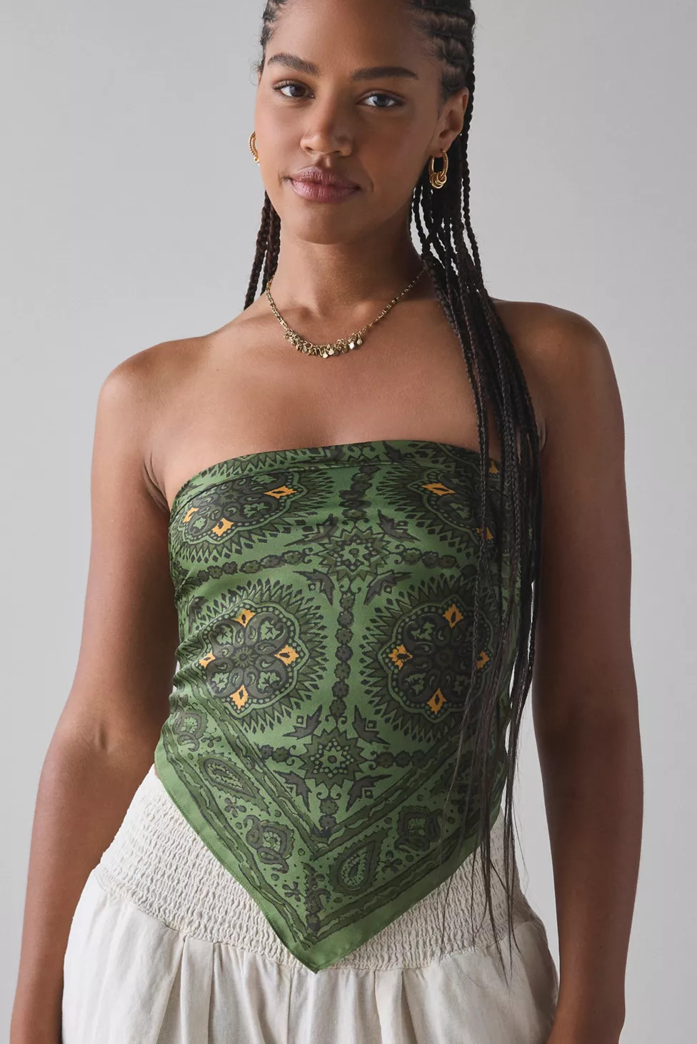 Retro Silky Bandana | Urban Outfitters (US and RoW)