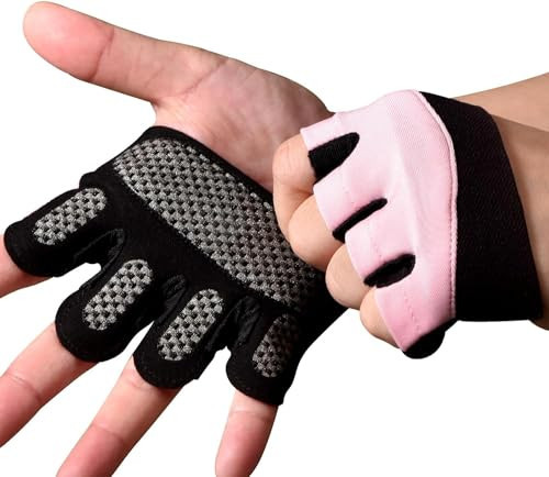 sunnex Gym Gloves for Women & Men - Fingerless Workout Gloves for Weightlifting, Lightweight Breathable Fitness Gloves for Sports | Amazon (US)