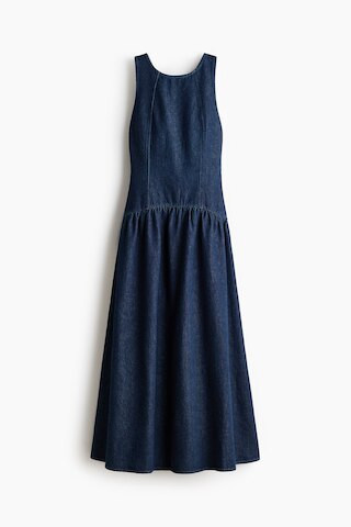 Denim Dress with Flared Skirt | H&M (US + CA)