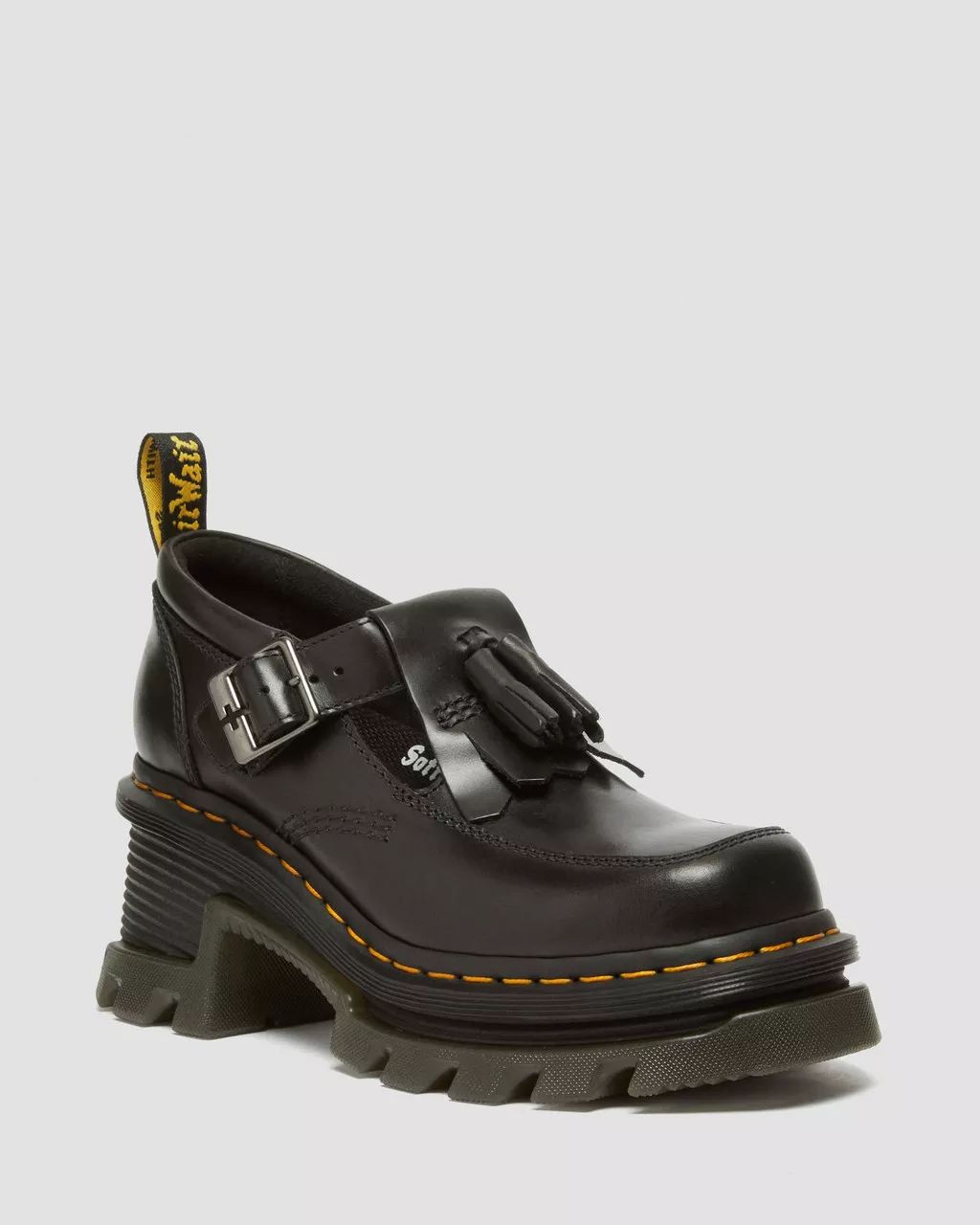 Corran Atlas Leather Mary Jane Heeled Shoes | Dr. Martens