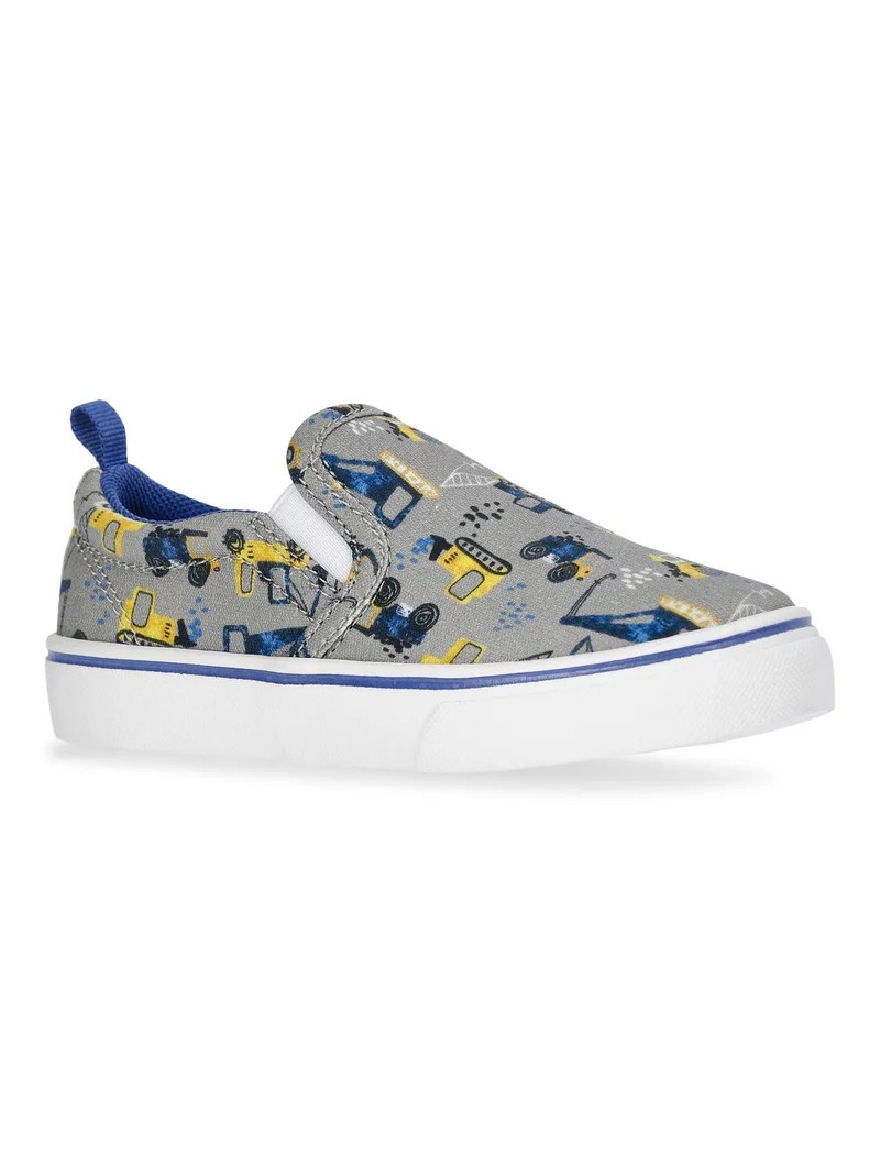 Wonder Nation Toddler Boys Casual Slip On Sneakers | Walmart (US)