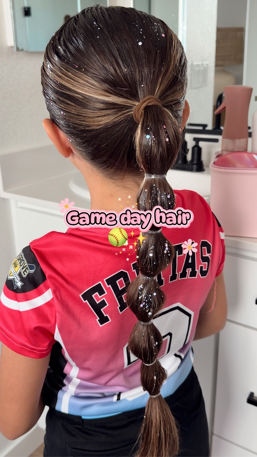 Softball hair routine for girls that actually stays in during games ⚾️ Easy bubble ponytail hairstyle using my favorite kids hair products and accessories from Amazon.

#amazonfinds#hairstyles

#LTKmomlife #LTKstorytime #LTKBeauty
