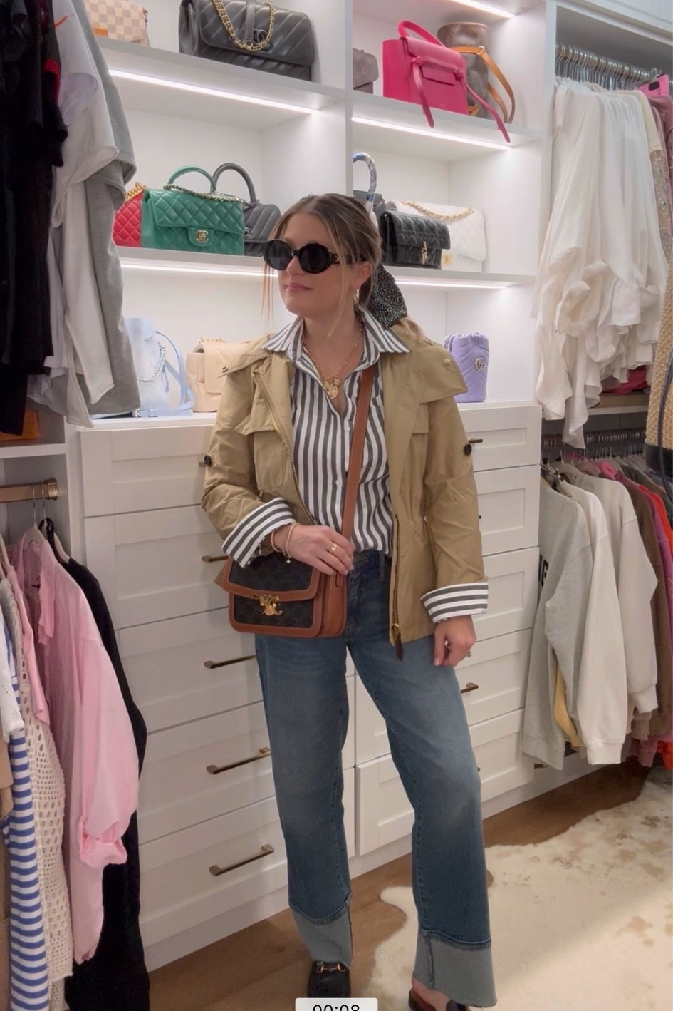 medium button down, 2 jeans (run big, I recommend sizing down; might be sold out), jacket is old Burberry but will link similar, shoes are a 6 (run slightly small—if in between, size up half)

#LTKstyletip #LTKfindsunder100 #LTKxTarget