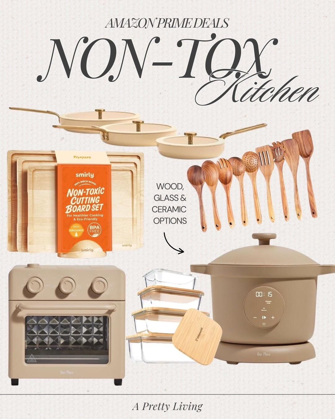 ✨ Non-Toxic Kitchen Finds ✨
Ditch the plastic and harsh chemicals! It is time to swap out stained, toxic food storage and flaking chemical pans for clean, gorgeous kitchen staples that look beautiful on your counters and keep your family safe.
Here is the ultimate guide to the best Bamboo, Glass, Teak, and Ceramic upgrades to add to your cart right now. 👇🏼






#amazonprime #amazonprimedeals #amazon #home #kitchen #cooking

#LTKSaleAlert #LTKHome