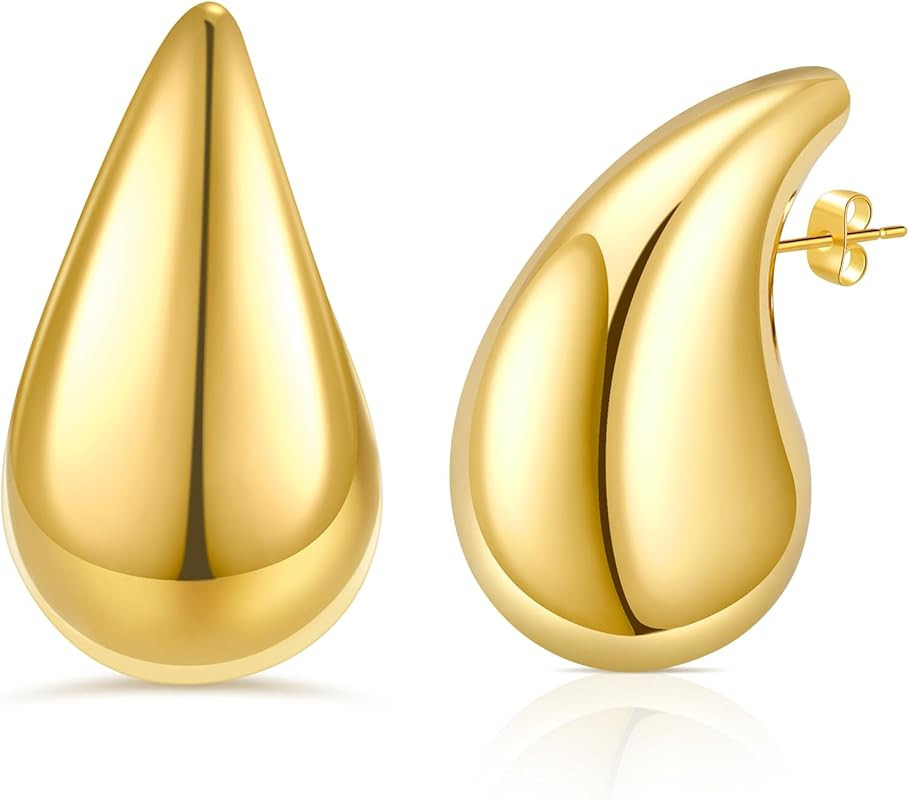 YUGDRUZY 18K Ohrringe Dupes Ohrringe Silber 925 für Damen Ohrringe Creolen Gold Ohrstecker Hypoa... | Amazon (DE)