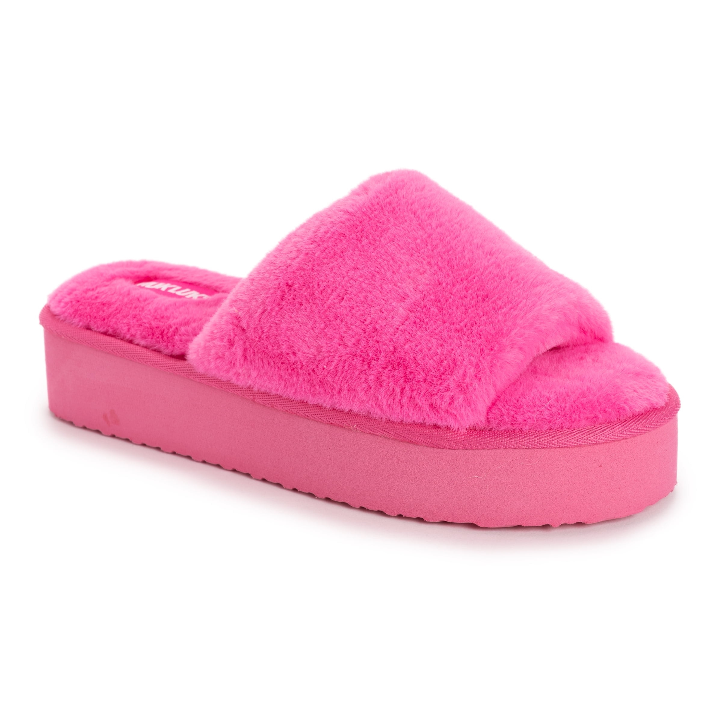 MUK LUKS Women's Platform Slide Slipper | Walmart (US)