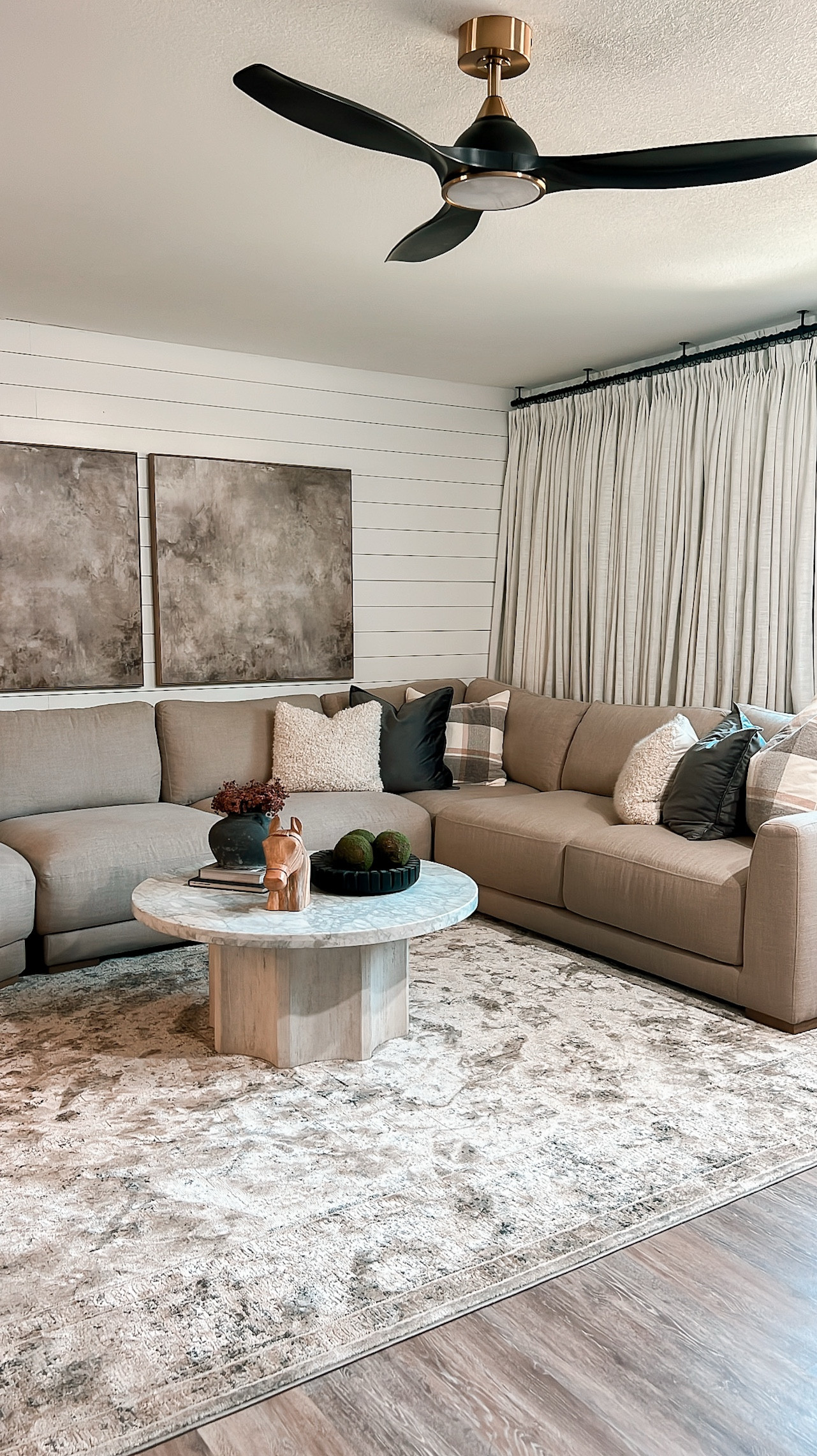 Linking up my designer curtains from Amazon! Please believe me when I tell you these look and feel so high end but at such good price! We initially installed them with traditional curtain brackets, but they were too heavy so we went with the ceiling mounts and these worked perfect! If you have a large space you’re needing curtains for,  and you decide to go with the blackout and memory training,  just know they will be very heavy. (In the best designer kind of way). 

Curtain details.
Collection with Color: Liz - Snow White
Which Header: triple pleated 
Blackout Liner
Body Memory trained 

#LTKHome #LTKWatchNow