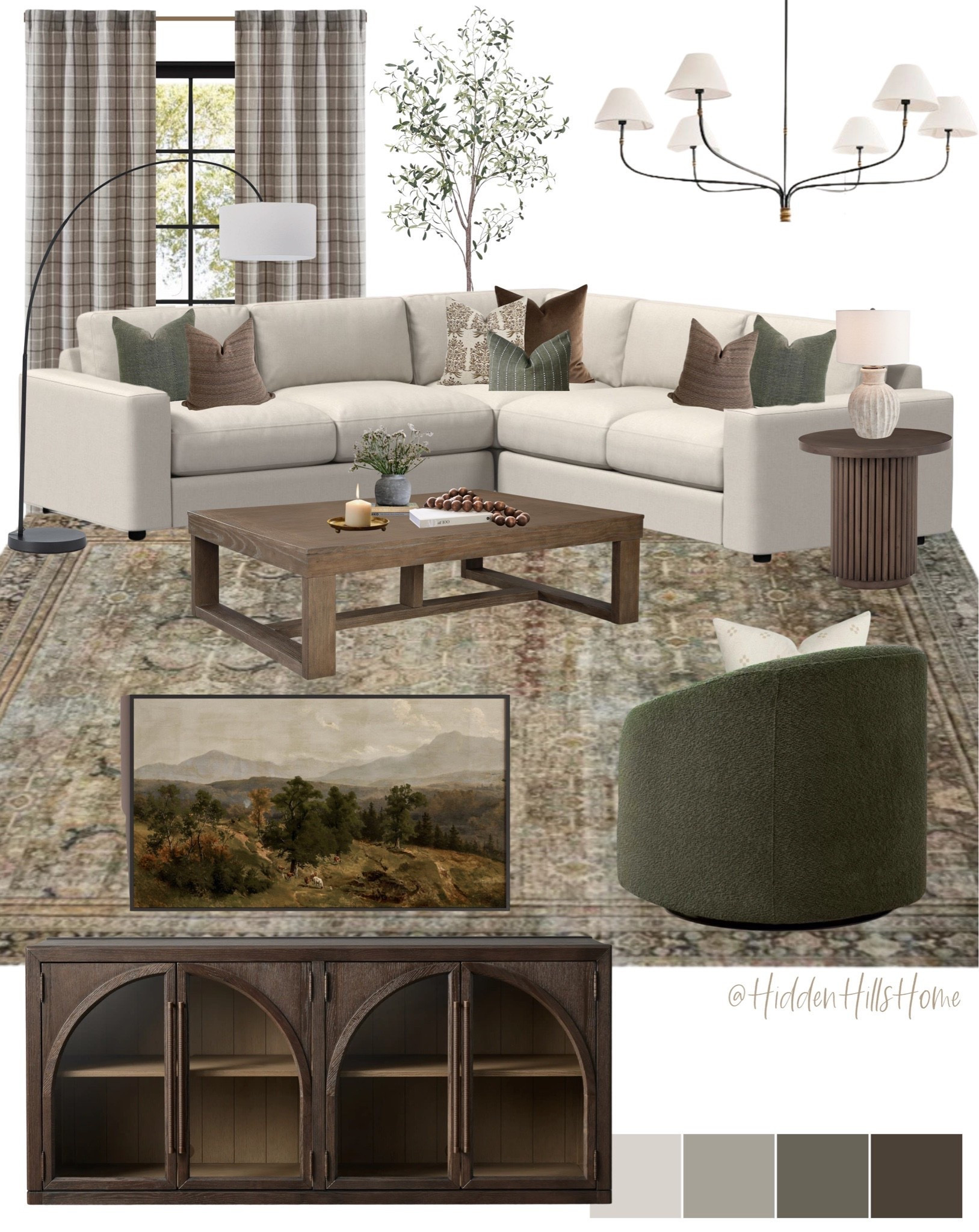 Living room decor mood board, sectional sofa, home decor ideas, family room design, coffee table #livingroom

#LTKHome #LTKSaleAlert #LTKSeasonal